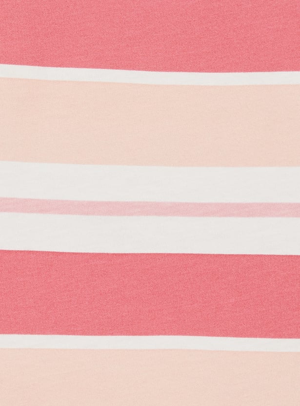 Girls Striped T-shirt - Pack of 2