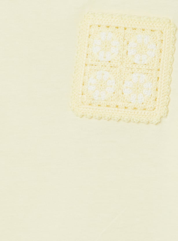Girls Crochet T-shirt - Pack of 2