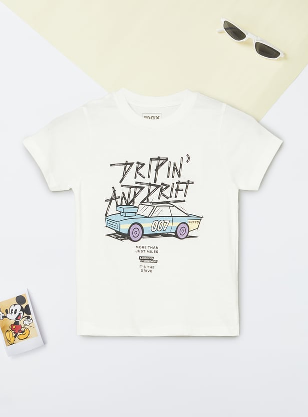 Boys Printed T-shirt - Pack of 2