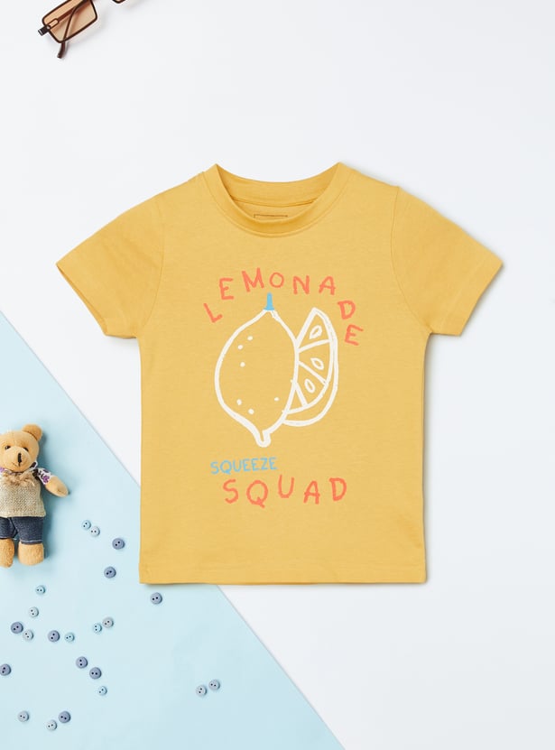 Boys Printed T-shirts - Pack of 2