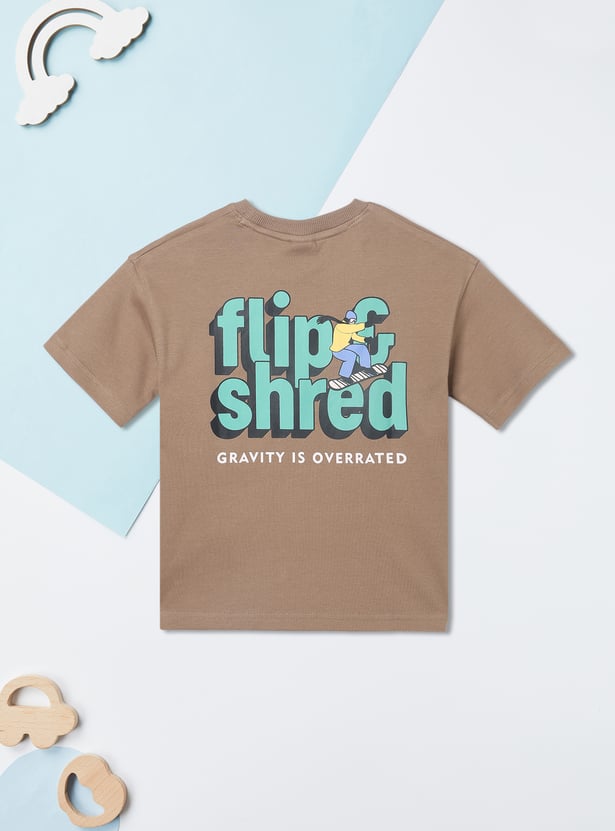 Boys Printed T-shirts - Pack of 2