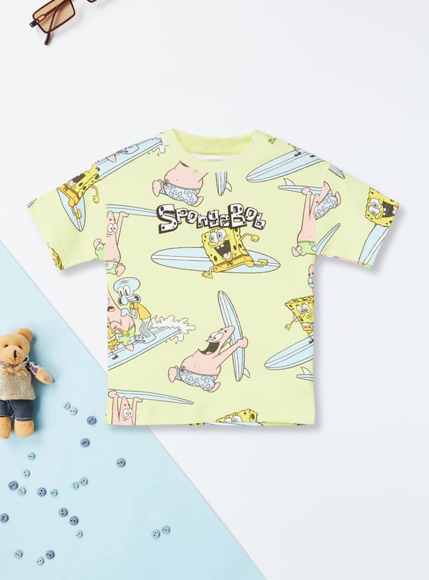 Boys Printed T-shirts - Pack of 2