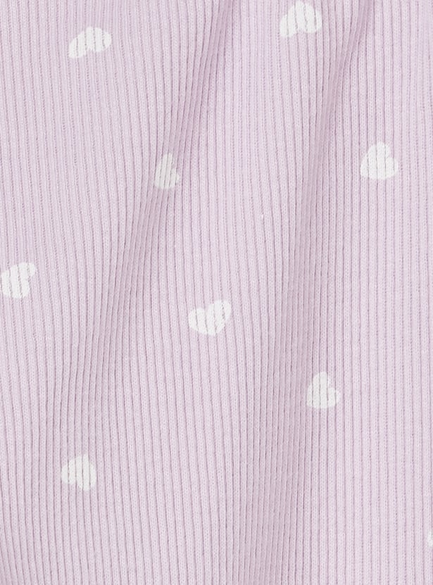 Girls Printed Leggings - Pack of 2