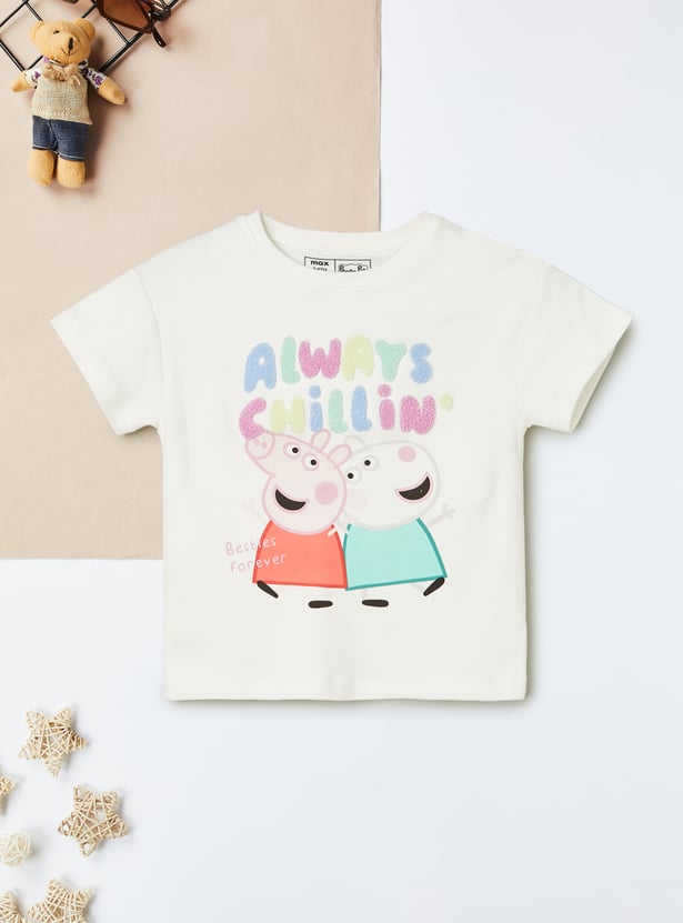 Girls Assorted T-shirts - Pack of 2