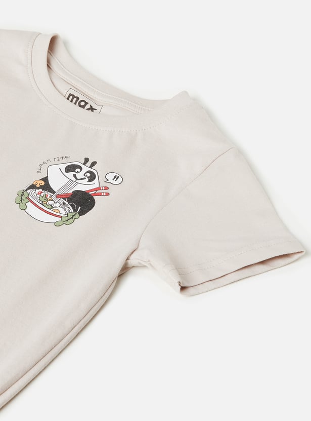Boys Printed T-shirts - Pack of 2