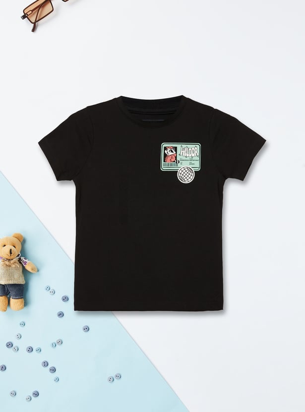 Boys Printed T-shirts - Pack of 2