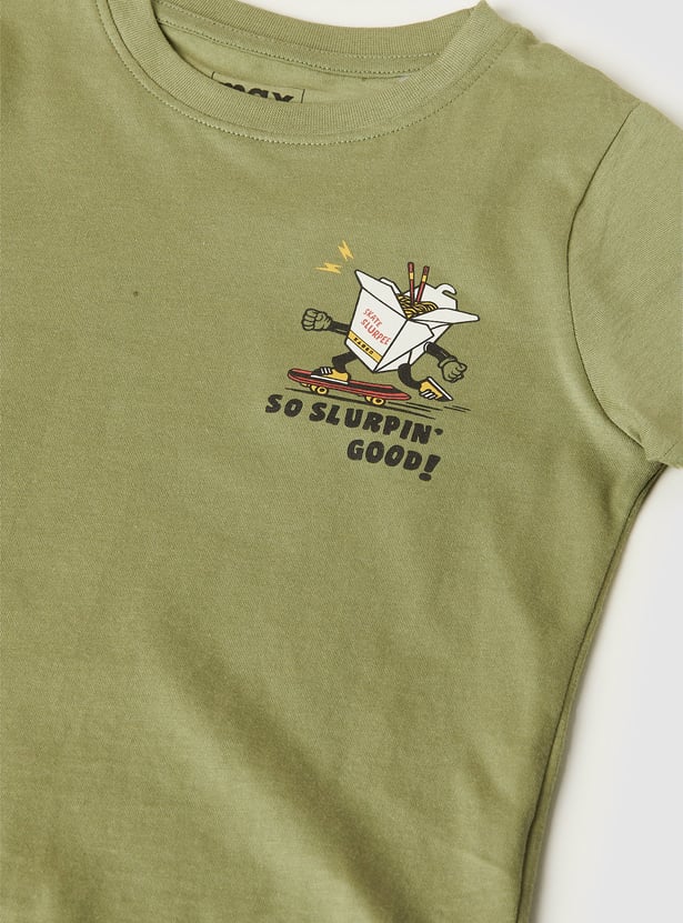 Boys Printed T-shirts - Pack of 2