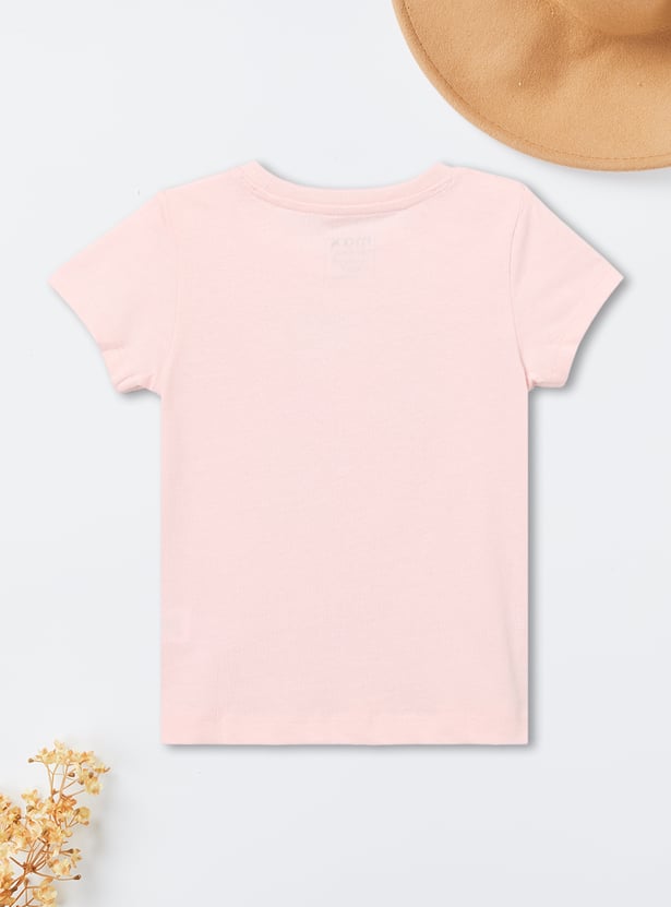 Girls Printed T-shirts - Pack of 2