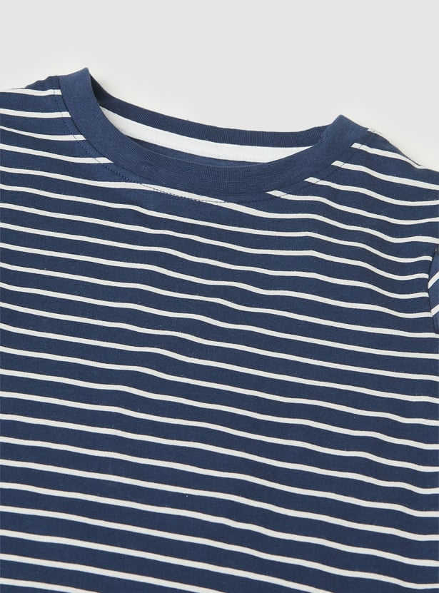 Boys Striped T-shirts - Pack of 2