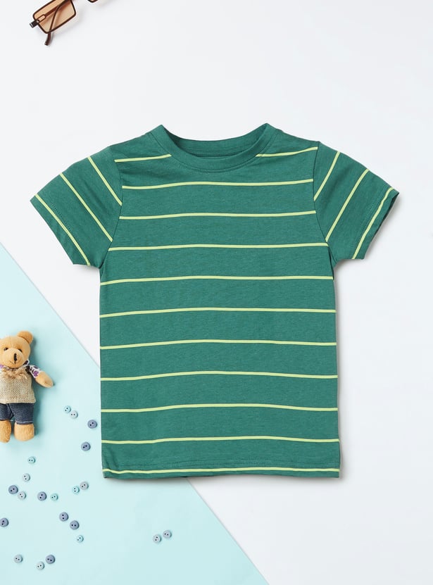 Boys Striped T-shirts - Pack of 2