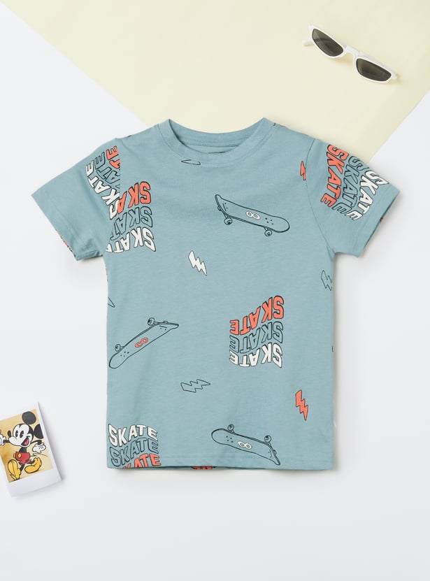 Boys Printed T-shirts - Pack of 2