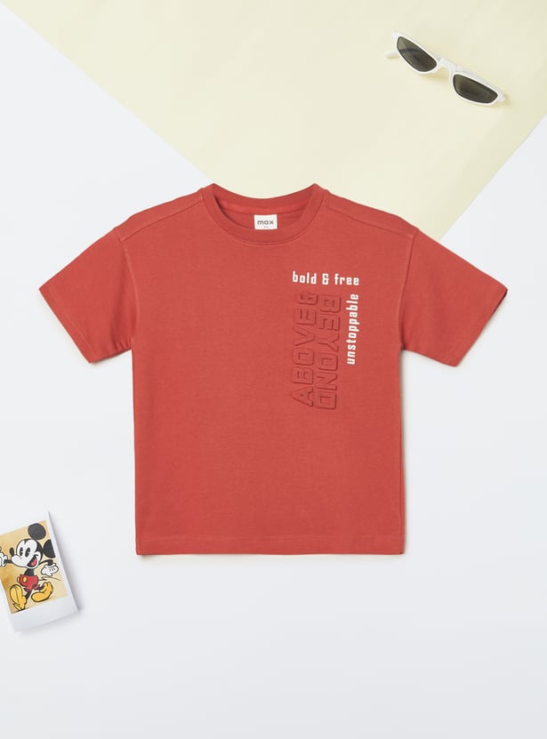 Boys Printed T-shirts - Pack of 2