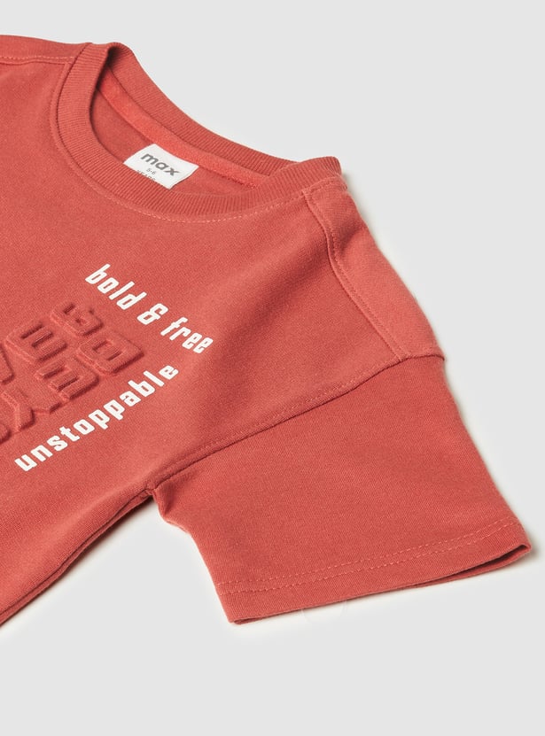 Boys Printed T-shirts - Pack of 2