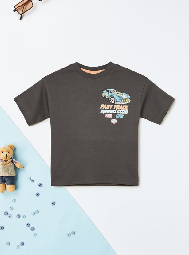 Boys Printed T-shirt - Pack of 2