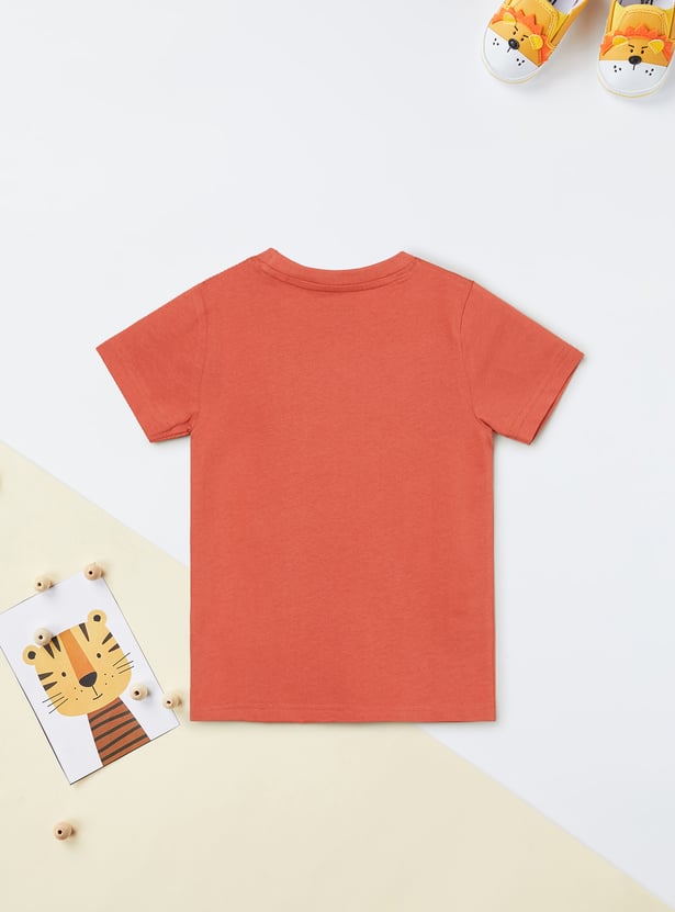 Boys Graphic Print T-shirt - Pack of 2