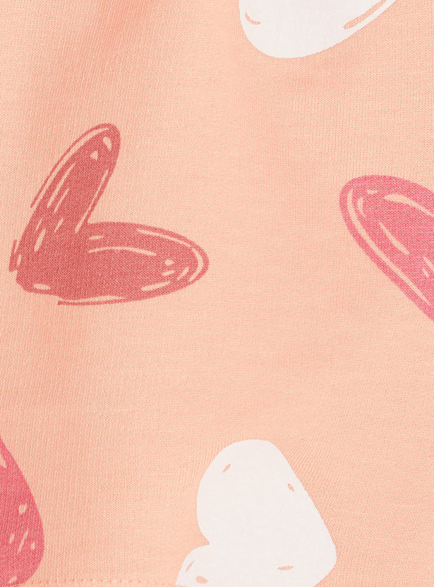 Girls Printed Shorts - Pack of 2