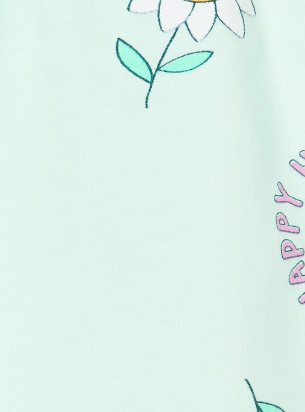 Girls Printed Shorts - Pack of 2