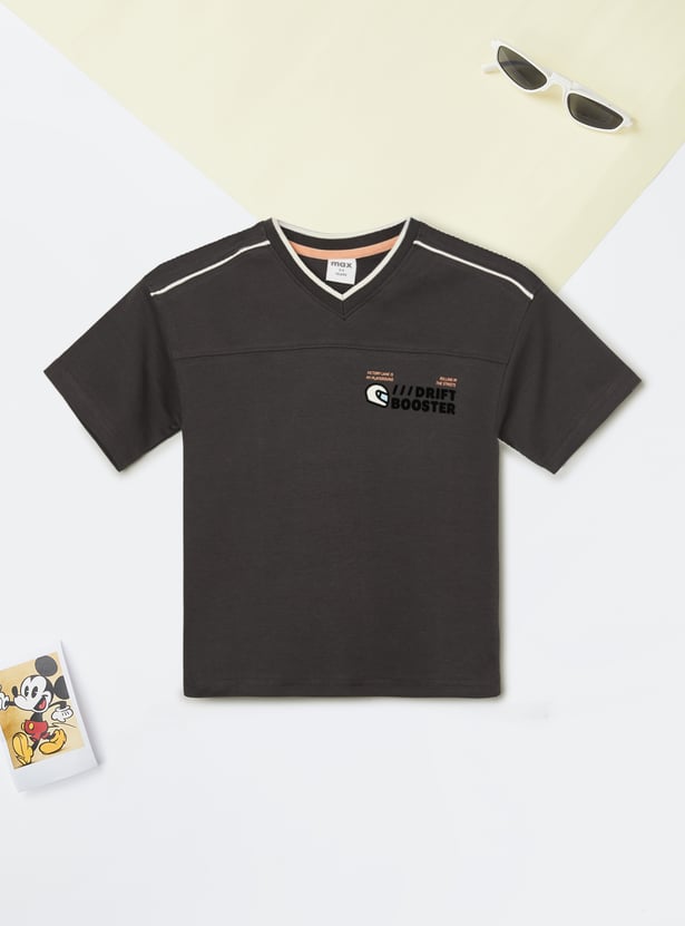 Boys Printed T-shirts - Pack of 2
