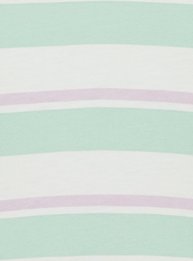 Girls Striped T-shirt - Pack of 2