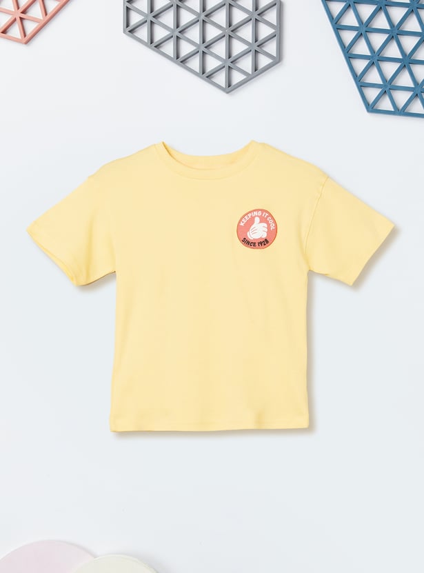 Boys Printed T-shirts - Pack of 2
