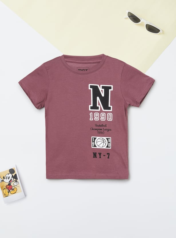 Boys Printed T-shirts - Pack of 2