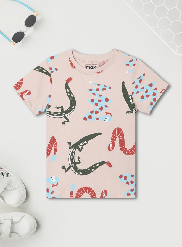 Boys Printed T-shirt - Pack of 2