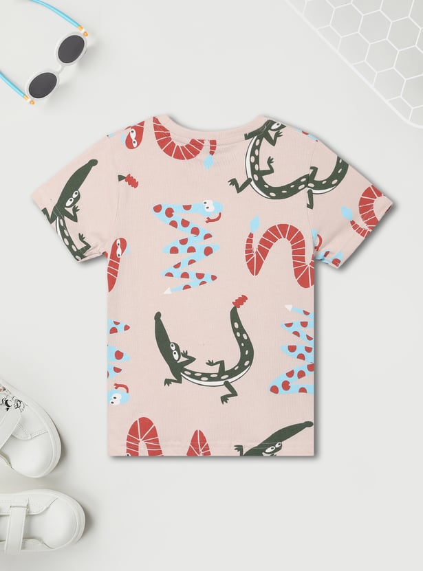 Boys Printed T-shirt - Pack of 2