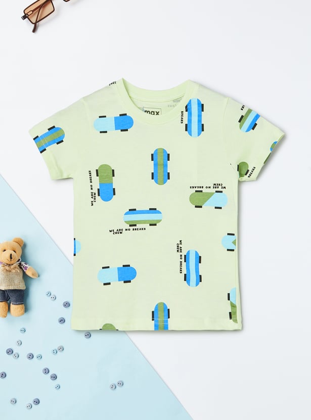 Boys Printed T-shirt - Pack of 2