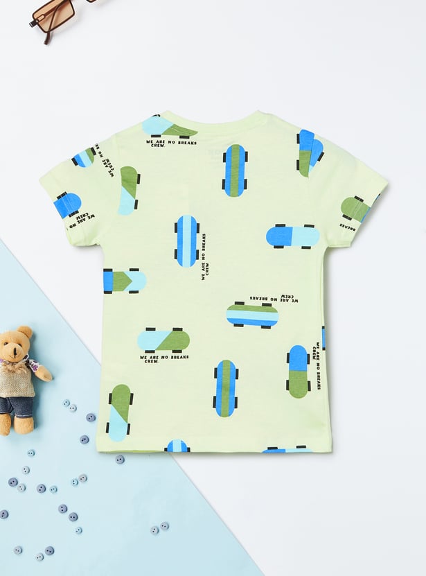 Boys Printed T-shirt - Pack of 2