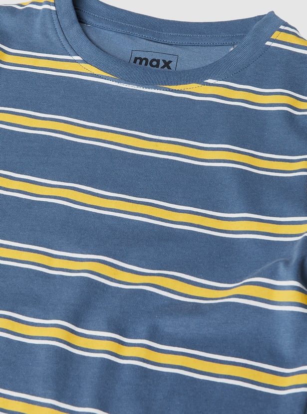 Boys Striped T-shirt - Pack of 2
