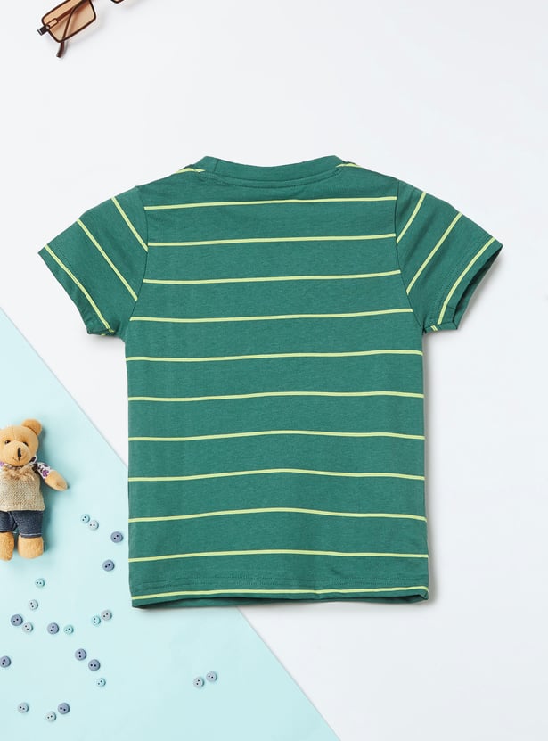 Boys Striped T-shirt - Pack of 2