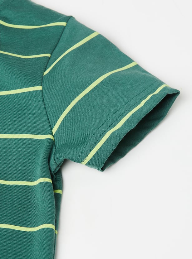 Boys Striped T-shirt - Pack of 2
