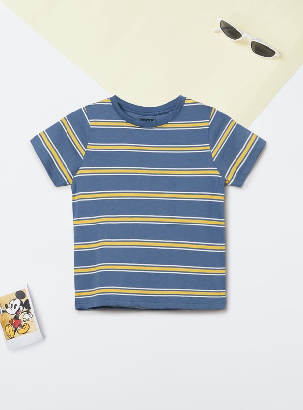 Boys Striped T-shirt - Pack of 2