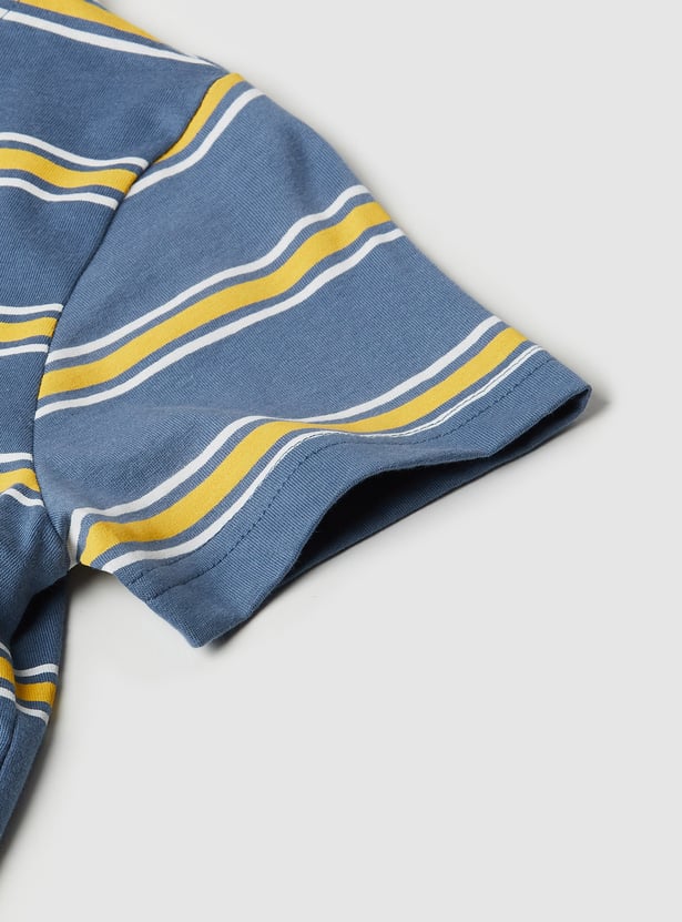 Boys Striped T-shirt - Pack of 2