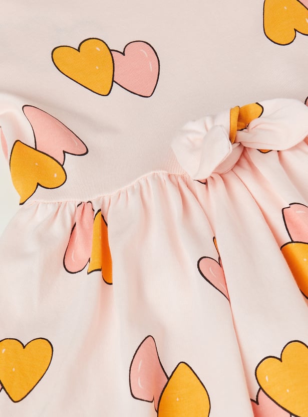 Girls Printed Dress - Pack of 2