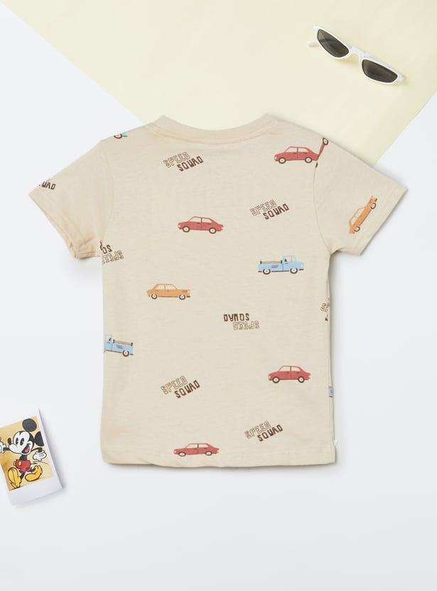 Boys Printed T-shirts - Pack of 2