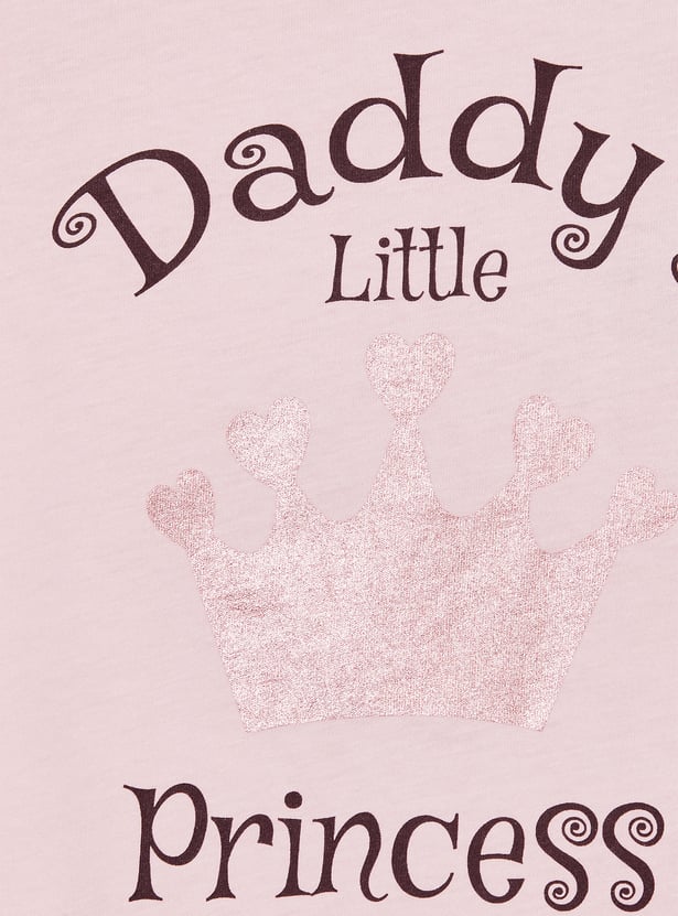 Girls Printed T-shirts - Pack of 2