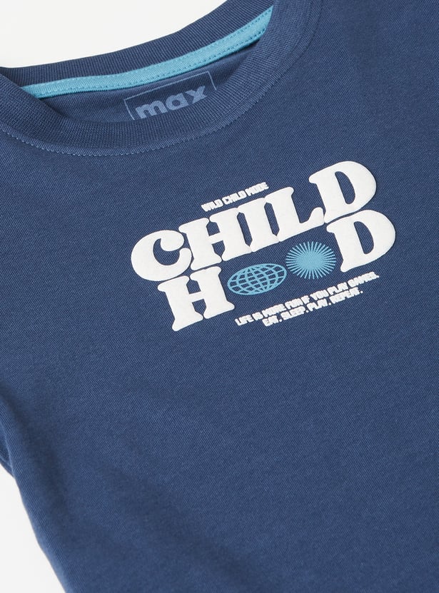 Boys Printed T-shirts - Pack of 2