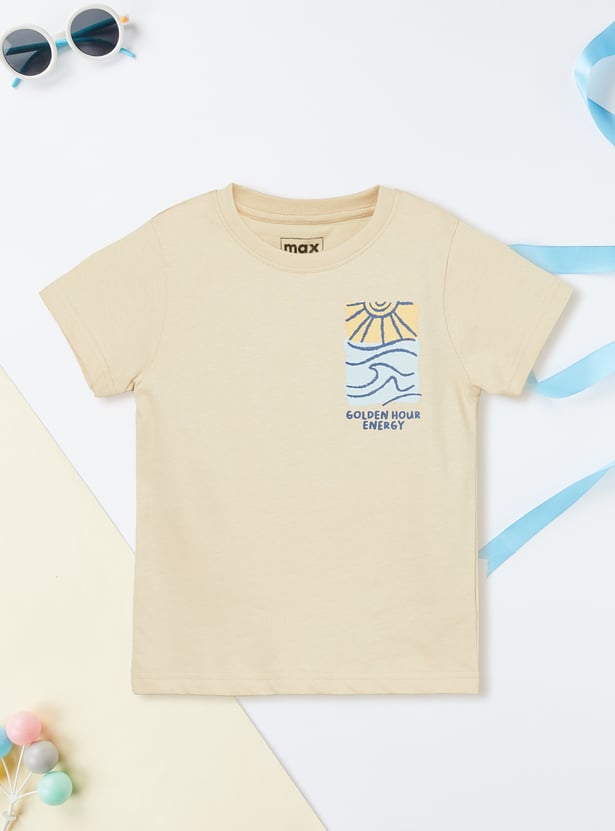 Boys Printed T-shirts - Pack of 2
