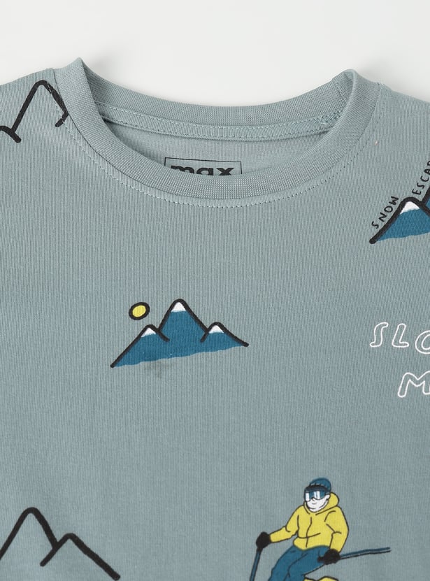 Boys Printed T-shirts - Pack of 2