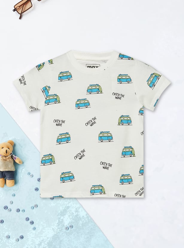 Boys Printed T-shirts - Pack of 2
