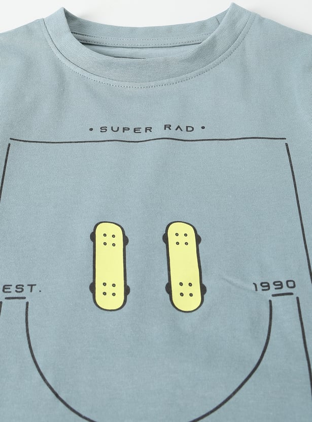 Boys Printed T-shirts - Pack of 2