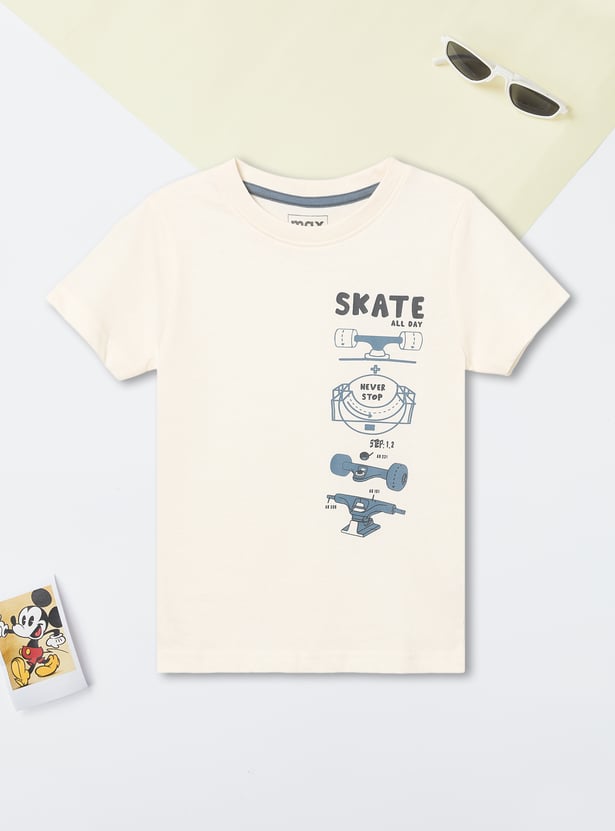 Boys Printed T-shirts - Pack of 2