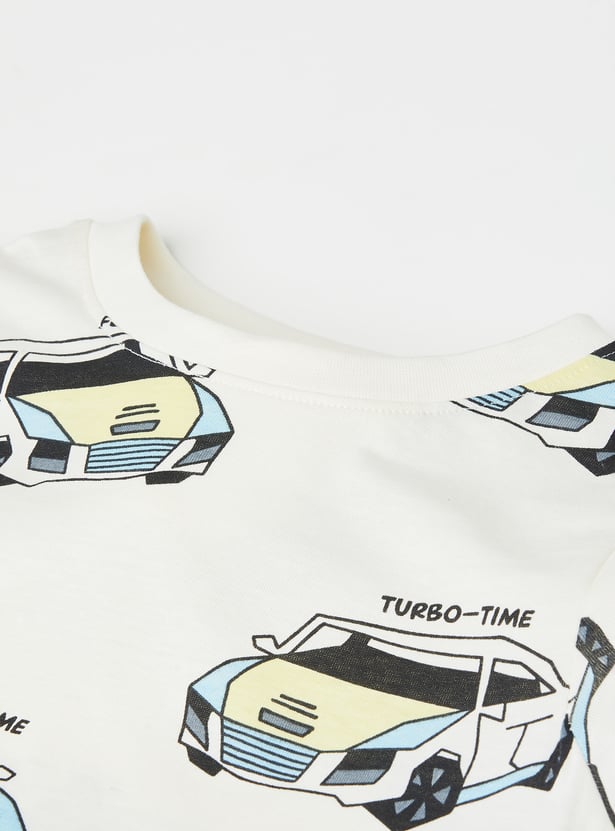 Boys Printed T-shirts - Pack of 2