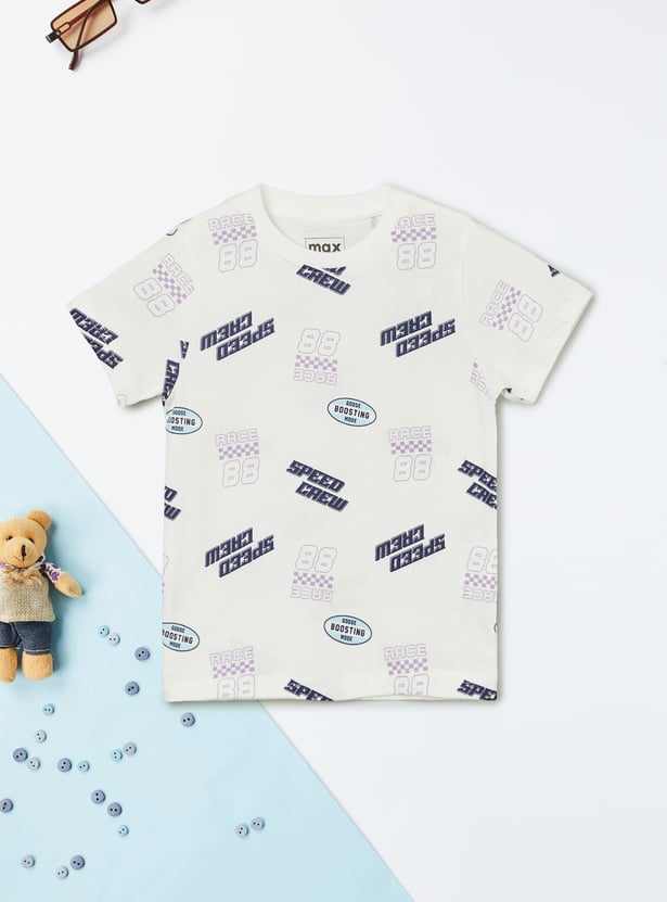 Boys Printed T-shirts - Pack of 2