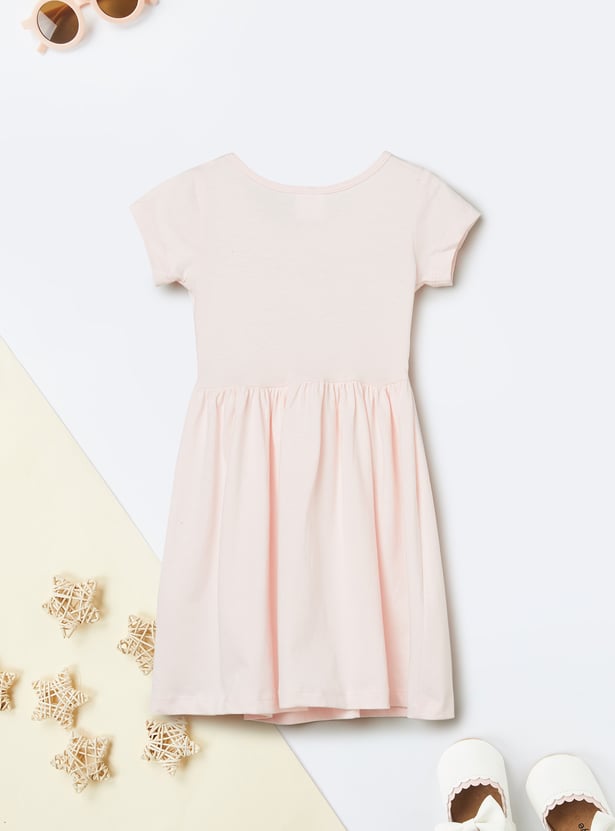 Girls Printed Dresses - Pack of 2