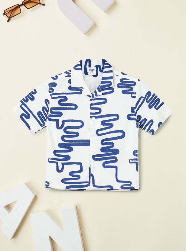 Boys Printed Shirts - Pack of 2