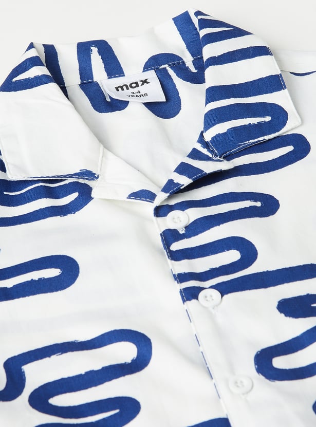 Boys Printed Shirts - Pack of 2