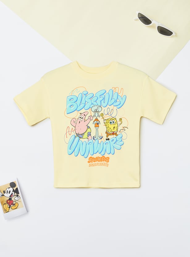Boys Character Print T-shirts - Pack of 2