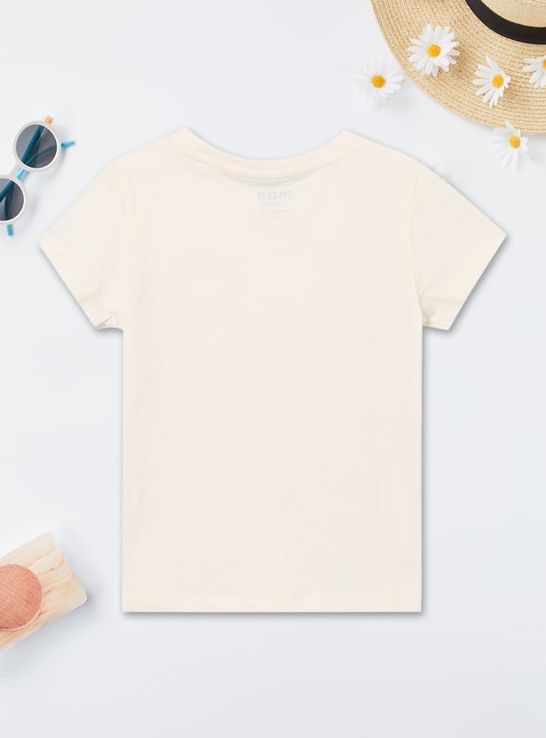 Girls Printed T-shirt - Pack of 2